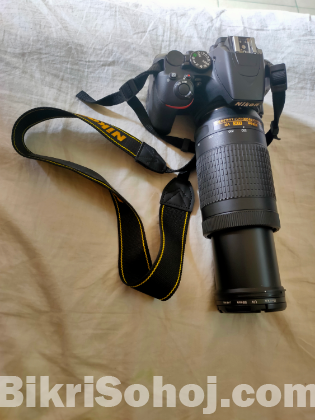 Nikon D3500 with 70-300 mm Lens